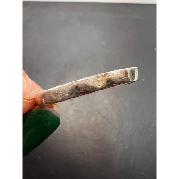 NEW watermelon tourmaline sterling silver pendant 4.38 grams - Picture 6 of 11